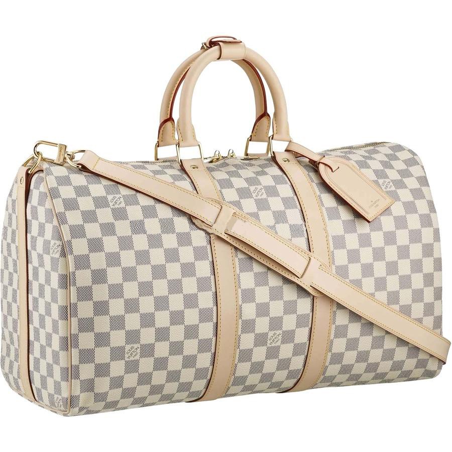 Fake Louis Vuitton Keepall 45 Damier Azur Canvas N48223 Online - Click Image to Close